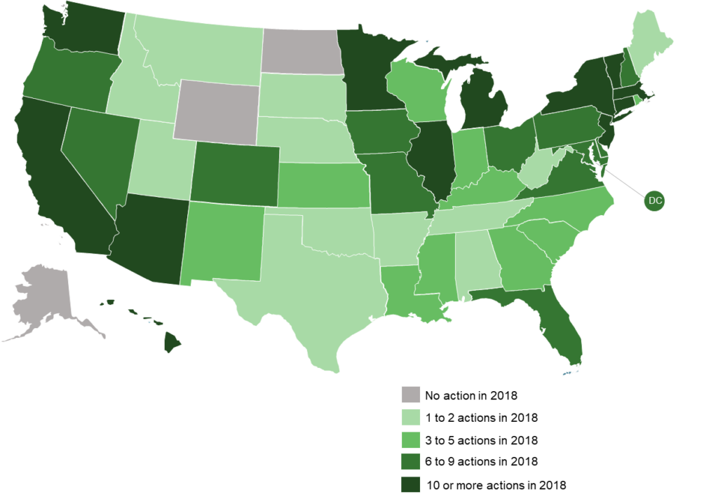 The 50 States of Electric Vehicles: 47 States and DC Took Action on ...