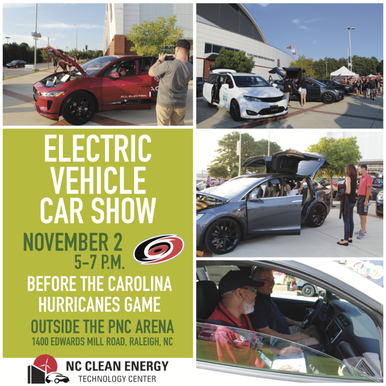 Electric Vehicle Car Show NC Clean Energy Technology Center