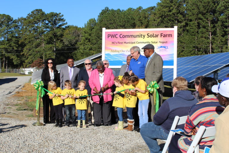 Fayetteville Public Works Commission’s Community Solar Farm the First