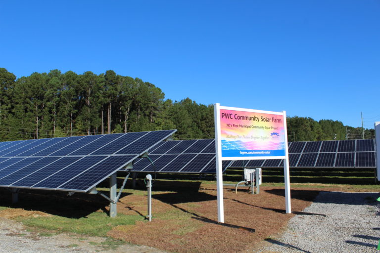 Fayetteville PWC Community Solar+Storage Farm Becomes Fully Subscribed ...