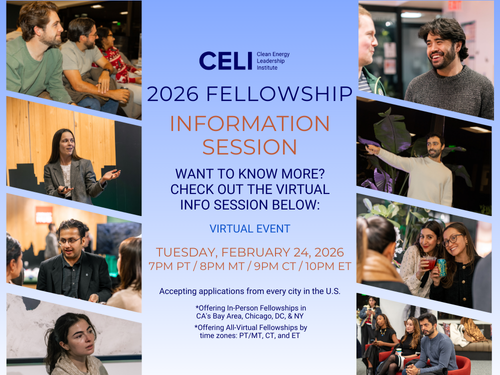 CELI 2026 Fellowship: Virtual Info Session