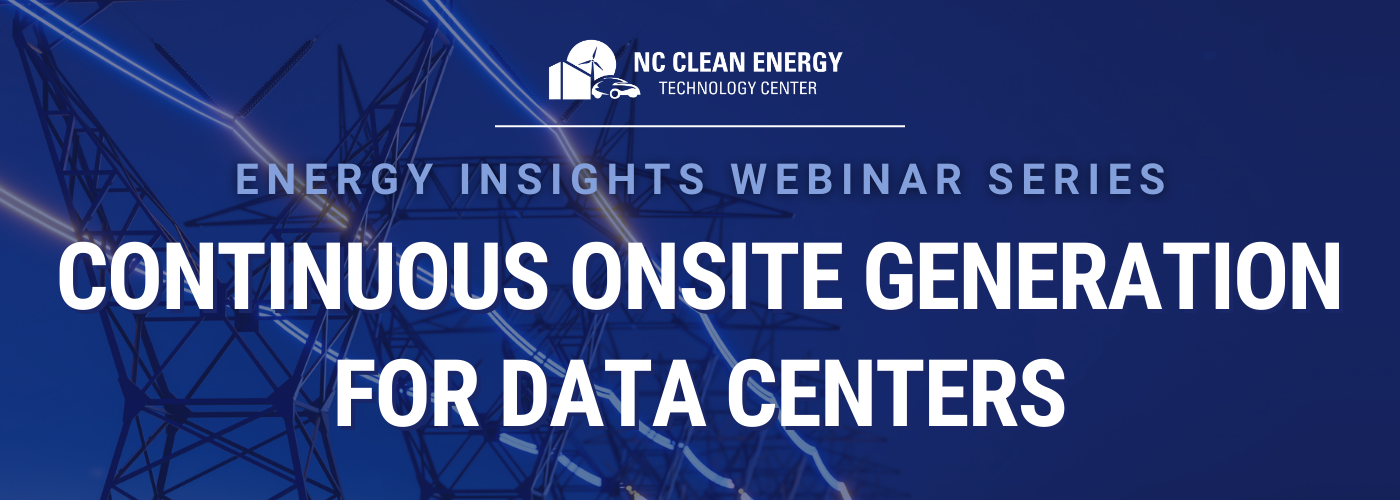 Continuous Onsite Energy Generation for Data Centers Webinar