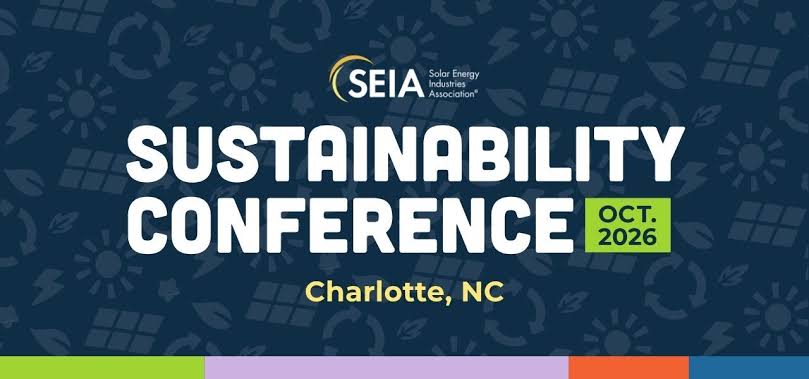 Solar Energy Industries Association 2026 Sustainability Conference Slide Image