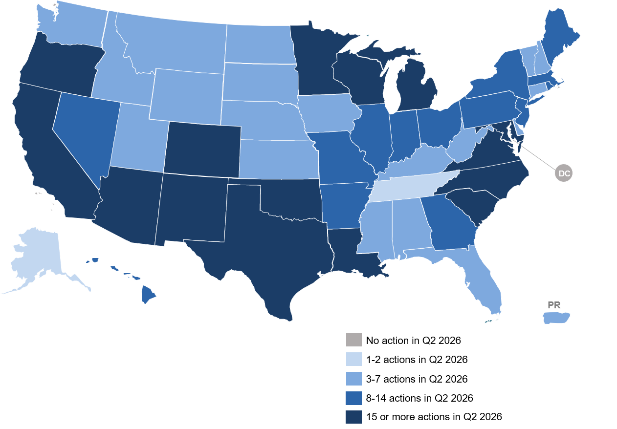 The 50 States of Power Decarbonization: States Pull Back on Clean Energy Commitments While Governors Step In to Address Large Load Additions in Q2 2026